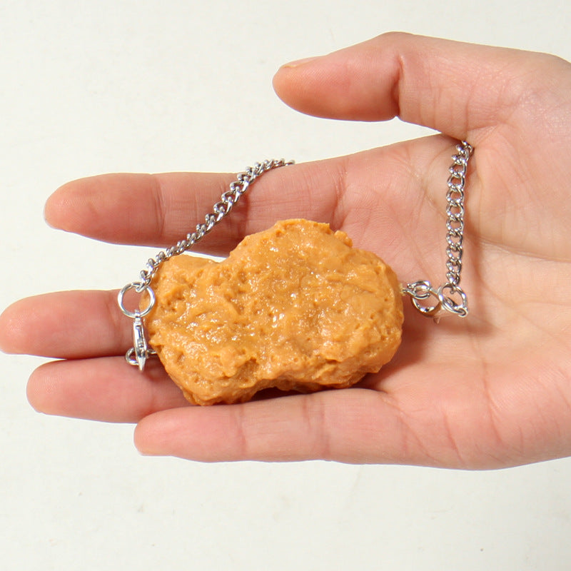 Funny Food Necklace - 12 Styles Fried Chicken & Fries