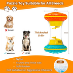 Interactive Dog Puzzle Toy - Treat Dispensing Slow Feeder for Mental Stimulation