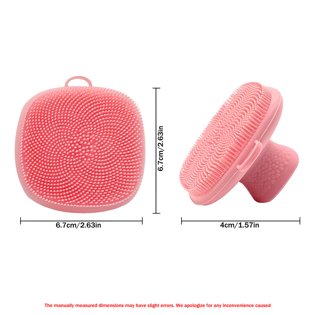 Silicone Face Scrubber - Super Soft Facial Cleansing Brush for Deep Pore Cleaning