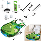 Toilet Golf Game - Bathroom Putting Set