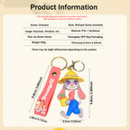Zootopia Judy Rabbit Keychain - Cute Bag Charm