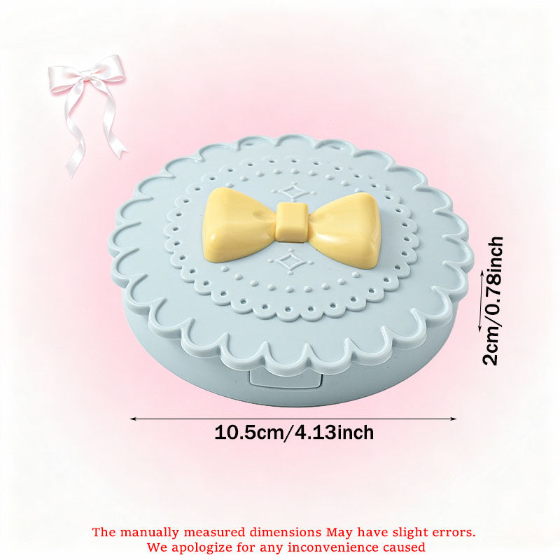 Cute Lace False Eyelash Storage Case - Portable Lash Organizer Box