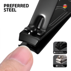 Professional Manicure Set - 26 Piece Stainless Steel Nail Care Kit with Luxury Travel Case