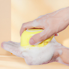 Dog Bathing Brush with Shampoo Dispenser - Soft Silicone Pet Massage Grooming Tool