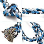 Heavy-Duty Dog Rope Toy - Nearly Indestructible Chew Toy for Medium to Large Dogs