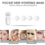 Facial Steamer - Handy Mini Nano Mist Sprayer USB Rechargeable for Face Hydration