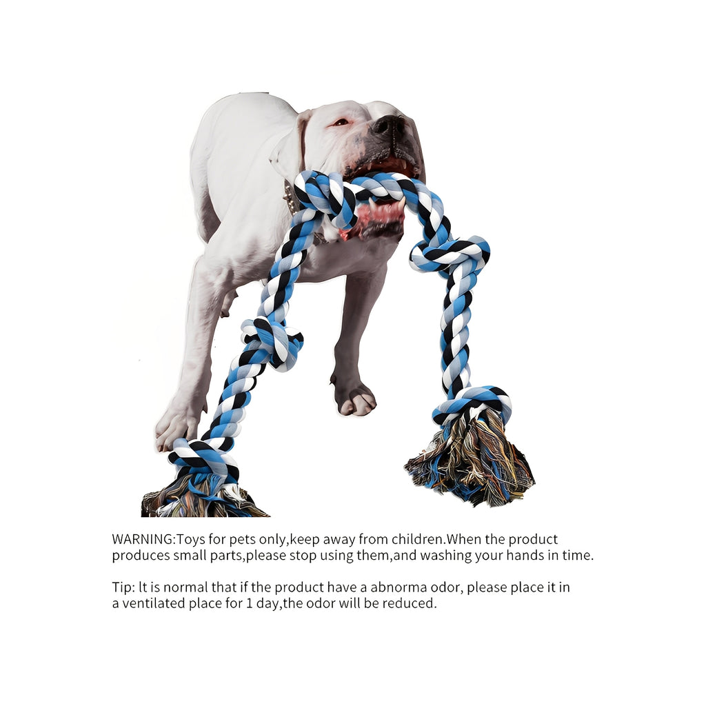 Heavy-Duty Dog Rope Toy - Nearly Indestructible Chew Toy for Medium to Large Dogs
