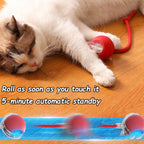 Interactive Rolling Cat Dog Ball Toy - Smart Automatic Moving Pet Toy for Indoor Cats