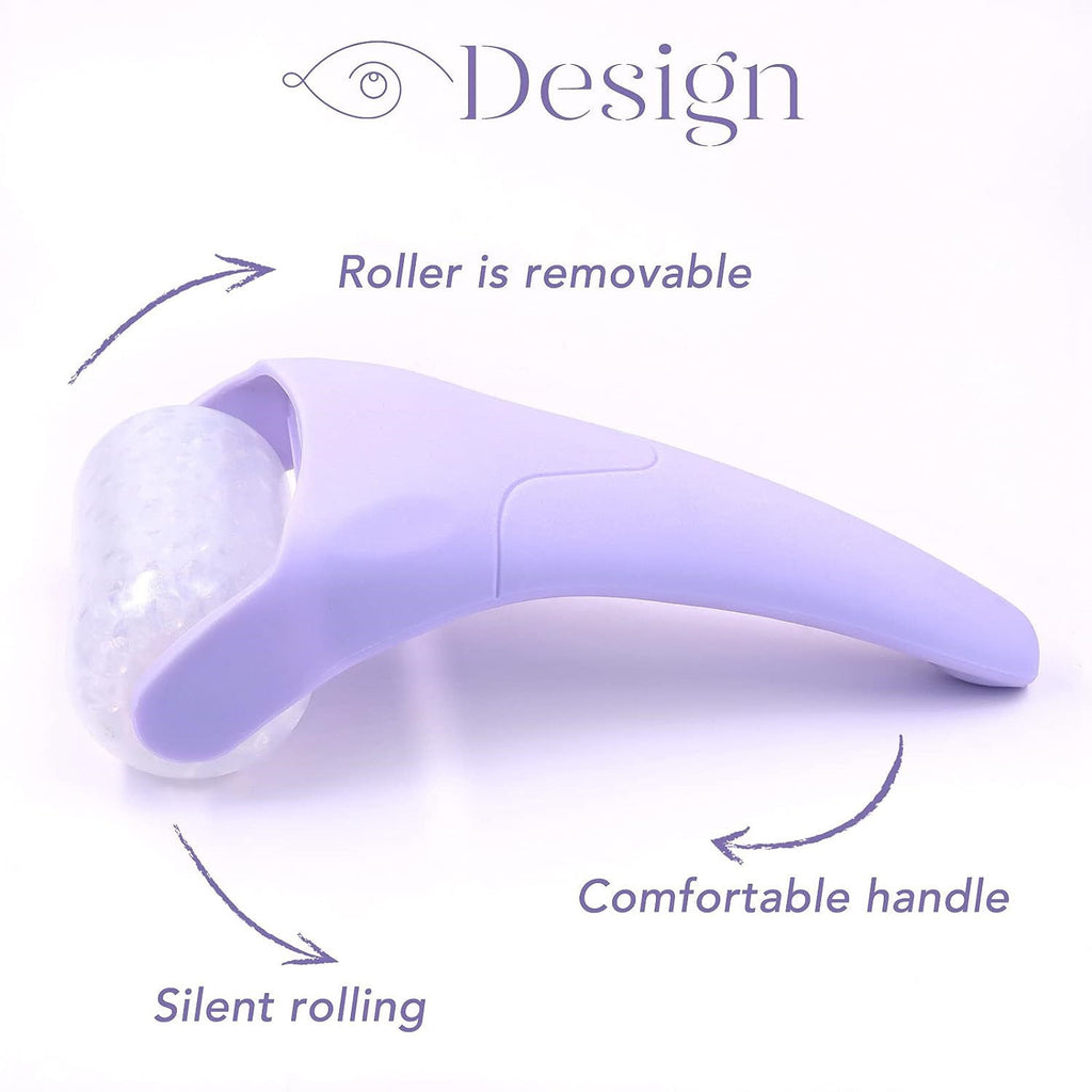 Ice Roller Face Massager - Cooling Facial Beauty Tool for Puffiness & Skin Care