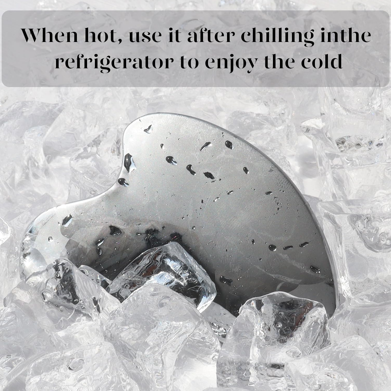 Stainless Steel Gua Sha Facial Massager - Face Sculpting Tool for Daily Beauty Routine