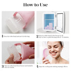 Ice Roller Face Massager - Cooling Facial Beauty Tool for Puffiness & Skin Care