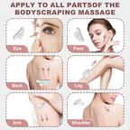 Stainless Steel Gua Sha Facial Massager - Face Sculpting Tool for Daily Beauty Routine