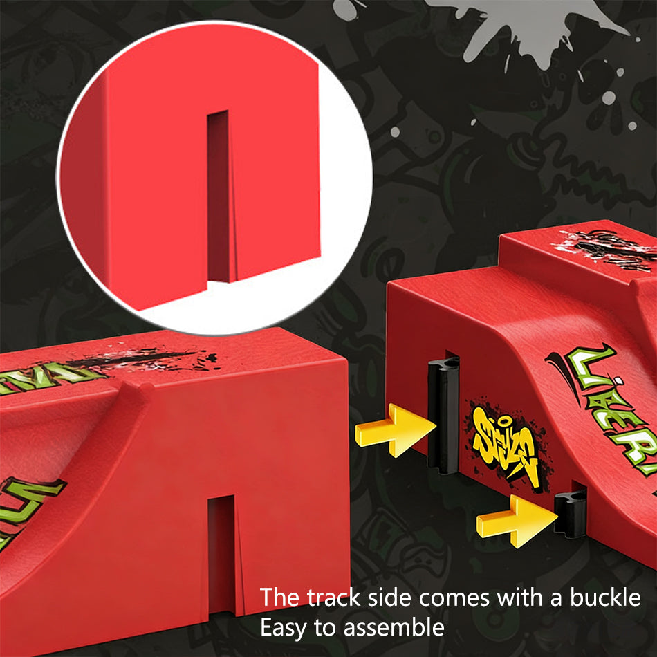 Finger Skateboard Park Set - Mini Ramp Kit