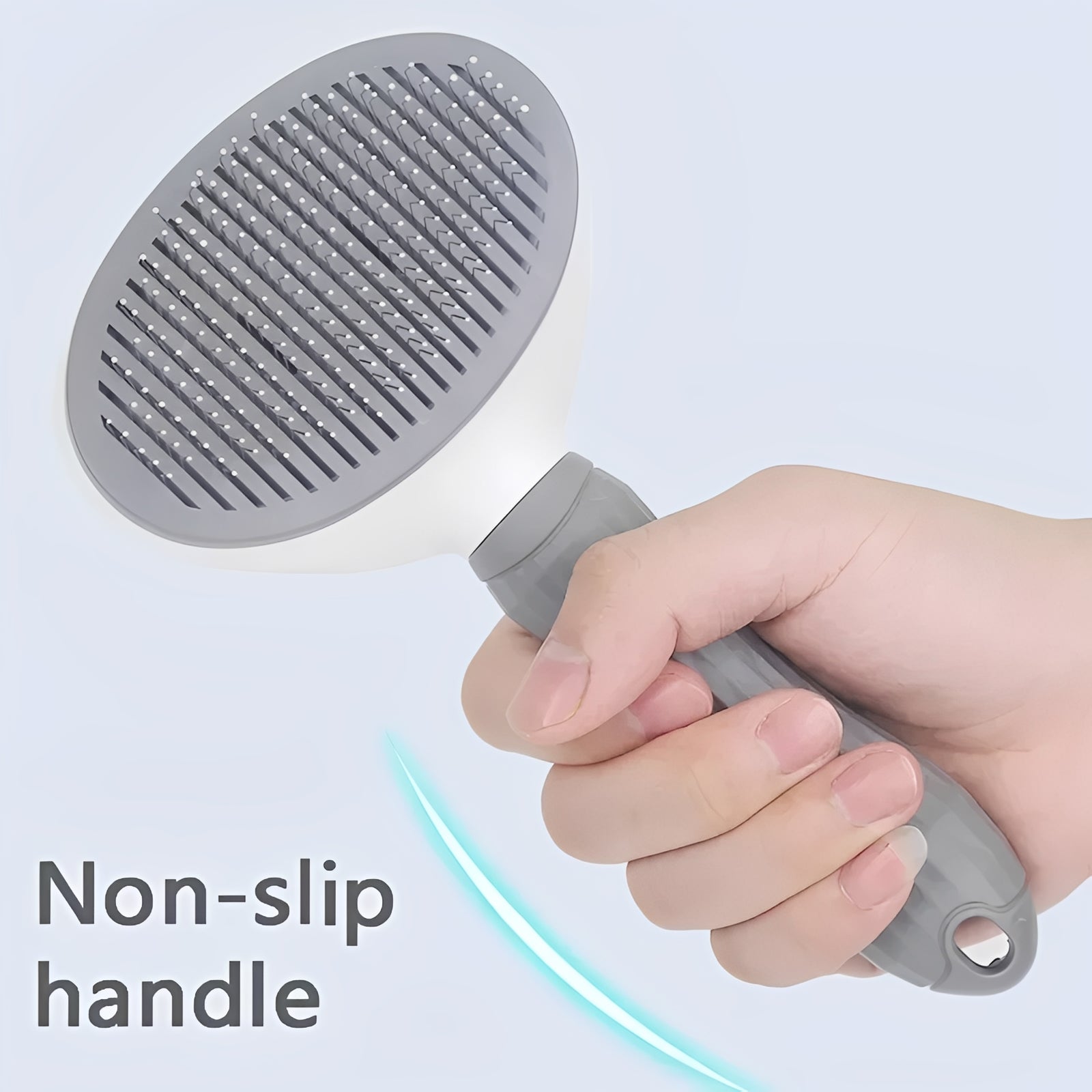 Self-Cleaning Pet Brush - Dog & Cat Grooming Tool