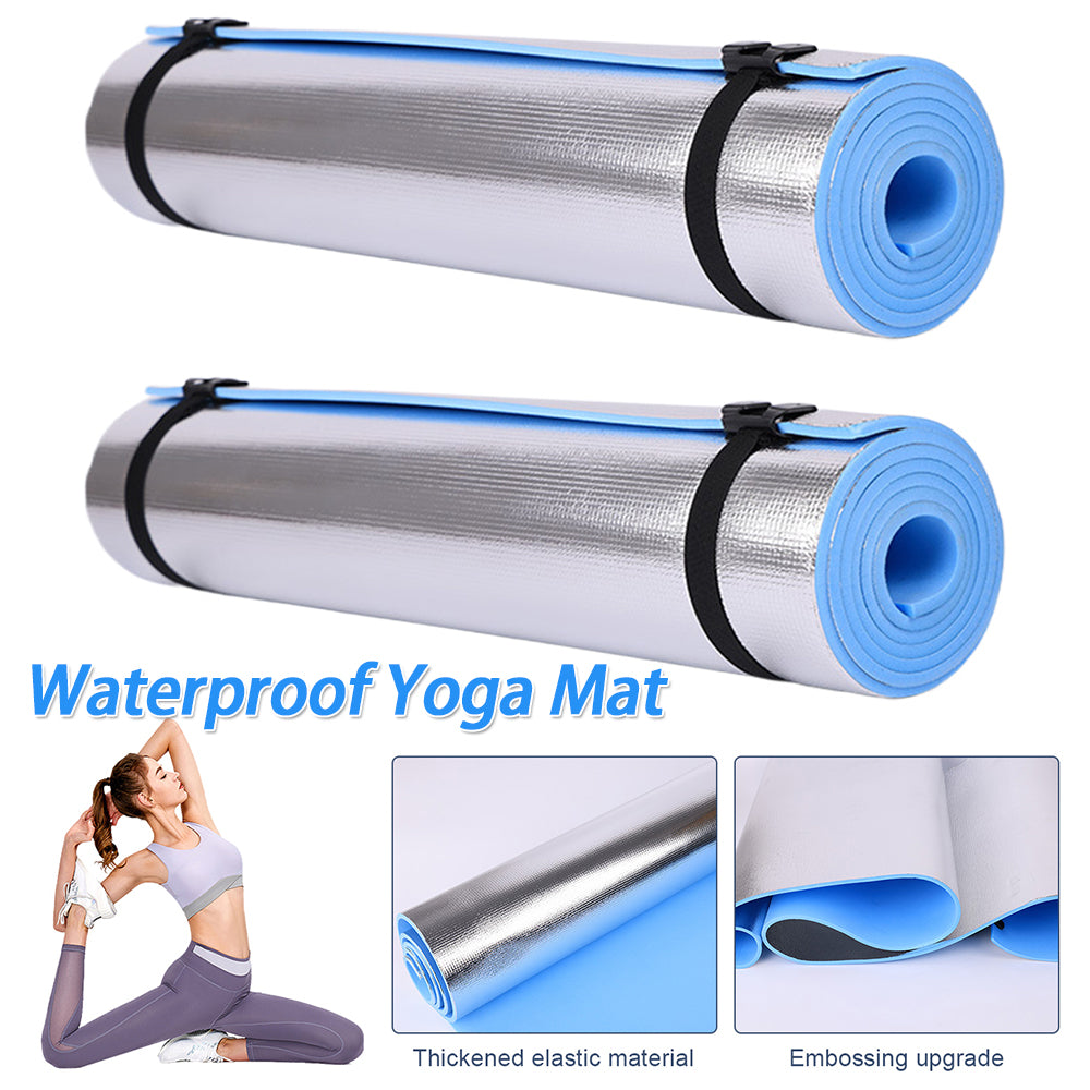 Premium Yoga Mat - 180cm x 50cm Non-Slip Exercise Mat with Carrying Strap | Eco-Friendly Fitness Mat