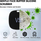 Silicone Face Scrubber - Super Soft Facial Cleansing Brush for Deep Pore Cleaning