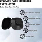 Silicone Face Scrubber - Super Soft Facial Cleansing Brush for Deep Pore Cleaning