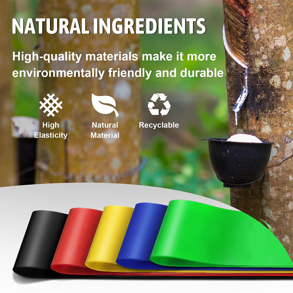 Booty Bands - 5 Level Resistance Bands Set