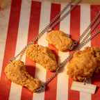 Funny Food Necklace - 12 Styles Fried Chicken & Fries