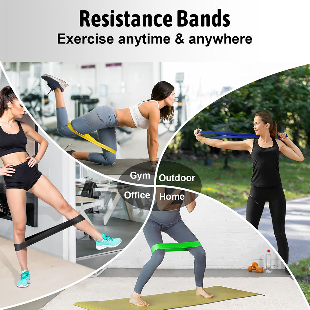 Booty Bands - 5 Level Resistance Bands Set