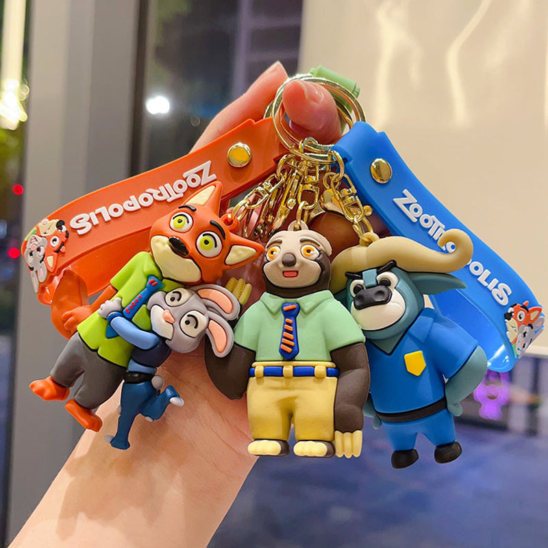 Zootopia Judy Rabbit Keychain - Cute Bag Charm
