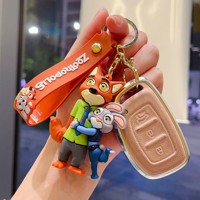 Zootopia Judy Rabbit Keychain - Cute Bag Charm