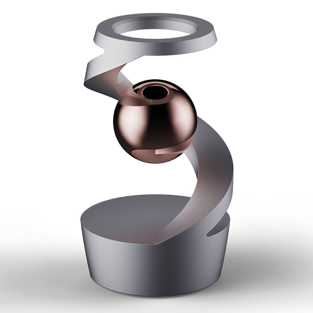 Gravity Defying Kinetic Spinner - Premium Metal Desk Toy, Hypnotic Rotating Gyro for Stress Relief & Focus