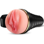Realistic Textured Pocket Stroker - 7.5" Depth Soft Silicone for Men