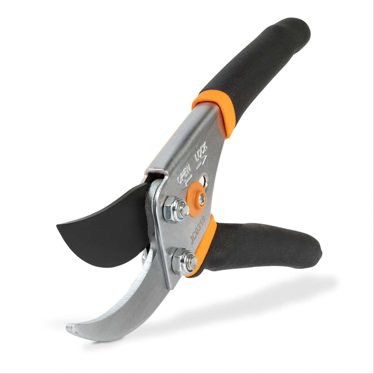 Yingboo Bypass Pruning Shears - 5/8 Inch Cut Capacity Garden Clippers with Sharp Rust-Resistant Steel Blade