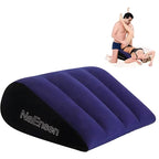 Inflatable Position Pillow - Triangle Wedge Cushion for Couples Intimacy Support