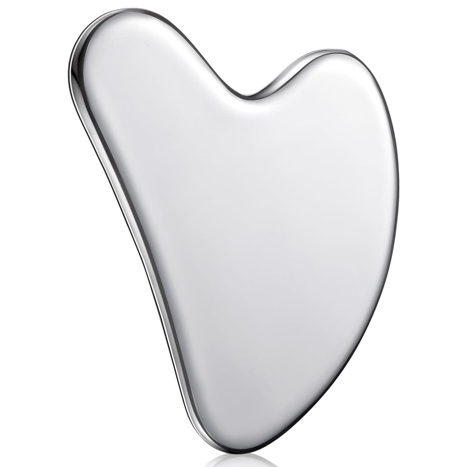 Stainless Steel Gua Sha Facial Massager - Face Sculpting Tool for Daily Beauty Routine