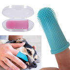Pet Finger Toothbrush Set - Super Soft Silicone Teeth Cleaning for Dogs & Cats