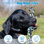 Heavy-Duty Dog Rope Toy - Nearly Indestructible Chew Toy for Medium to Large Dogs