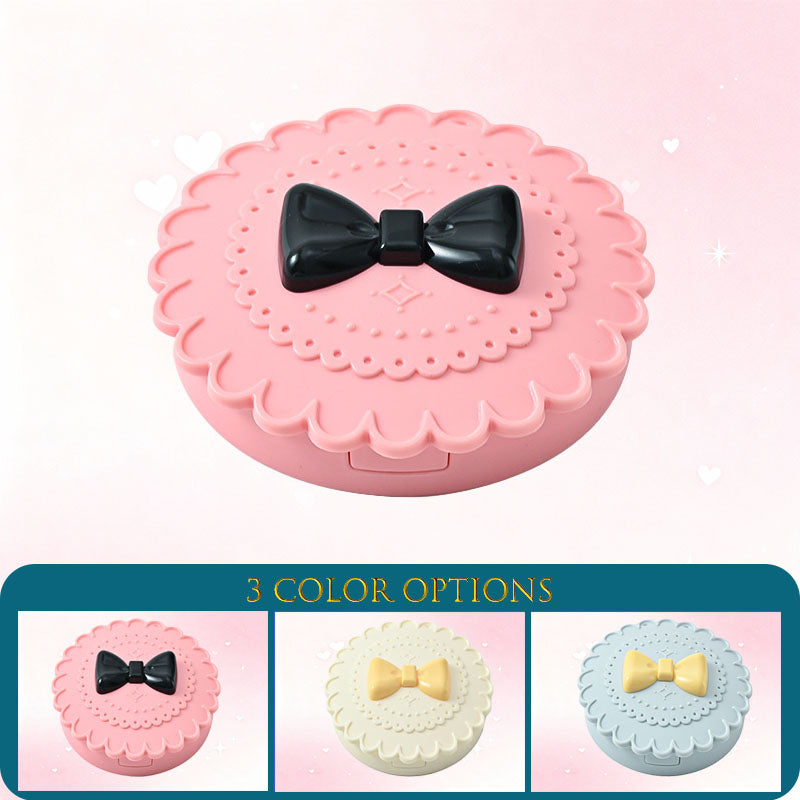 Cute Lace False Eyelash Storage Case - Portable Lash Organizer Box