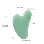 Jade Roller and Gua Sha Set - Face Massage Tool