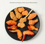 Funny Food Necklace - 12 Styles Fried Chicken & Fries