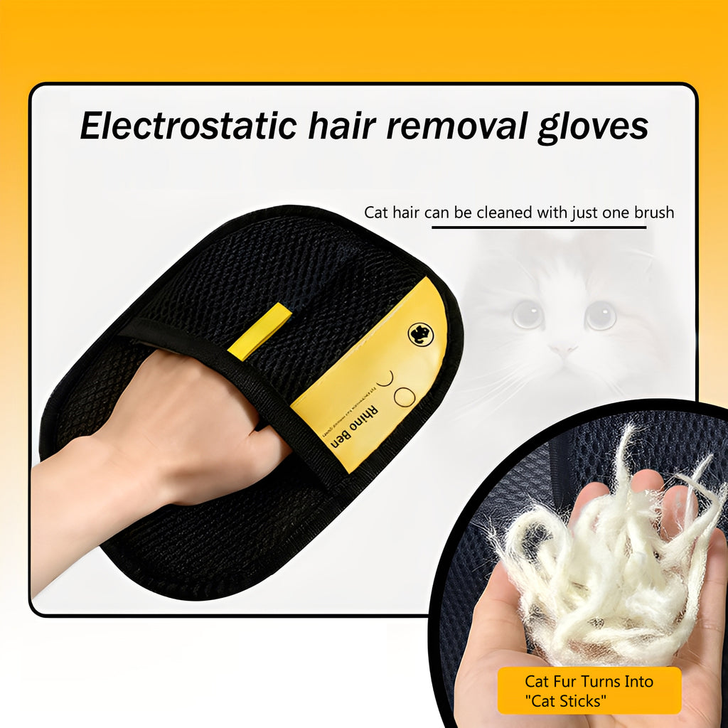 Pet Hair Remover Glove - Reusable Lint Remover