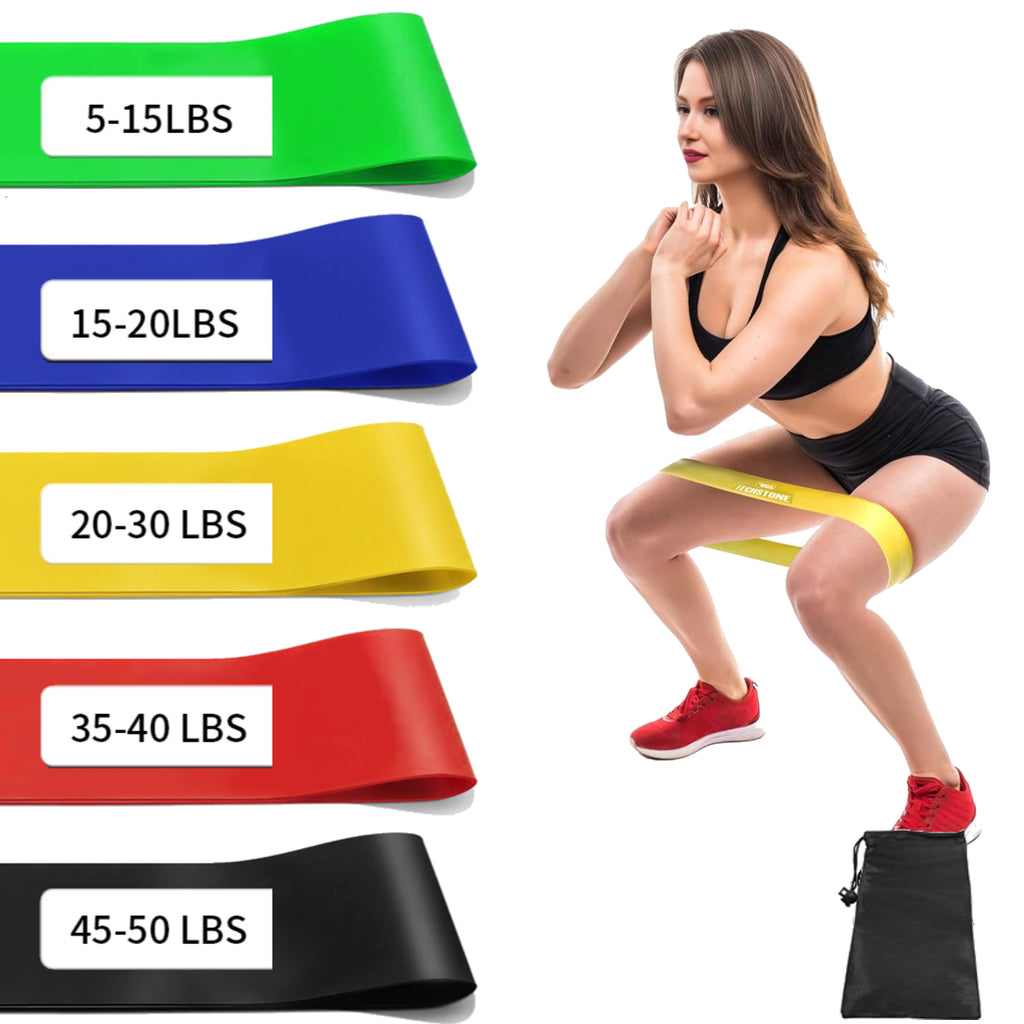 Booty Bands - 5 Level Resistance Bands Set