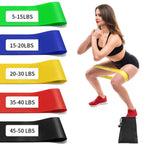 Booty Bands - 5 Level Resistance Bands Set