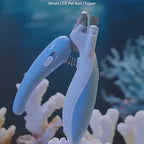 Pet Nail Clippers with LED Light - Professional Grooming Scissors for Dogs Cats