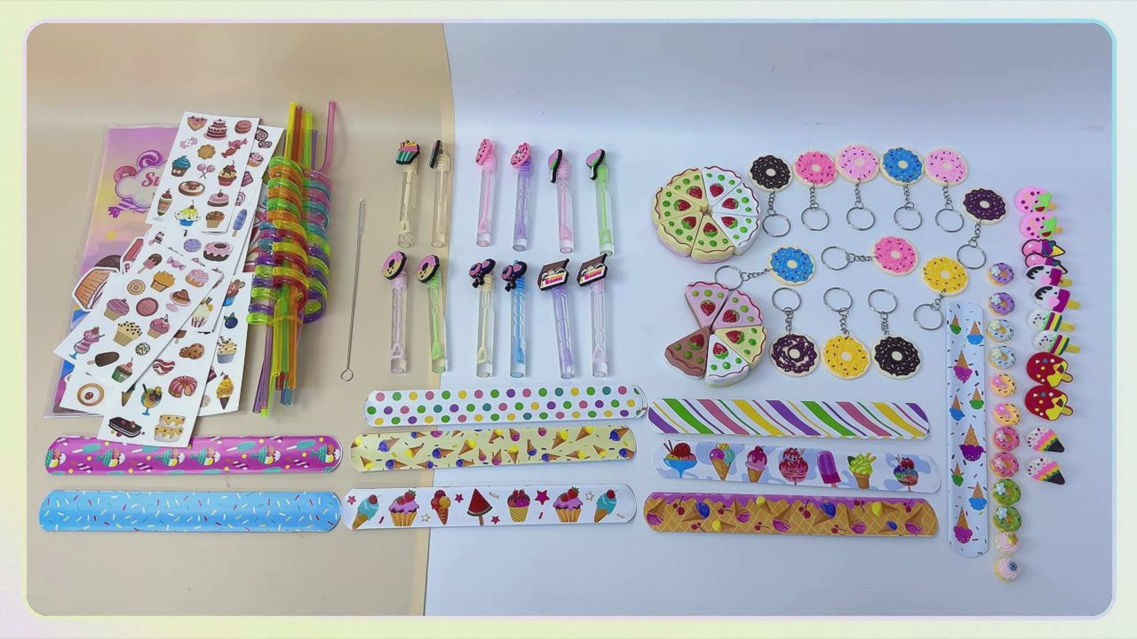 194 Pcs Candy Theme Party Favors Set – Birthday & Festival Goodie Bags