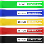 Booty Bands - 5 Level Resistance Bands Set