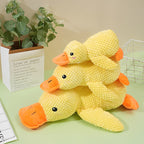 Squeaky Duck Dog Toy - Interactive Plush Chew Toy for Small, Medium & Large Dogs
