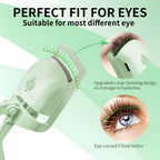 Heated Eyelash Curler - Fast 5s Heat Up, USB Rechargeable Electric Lash Curler