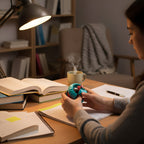 Fidget Sphere Ball - 3D Puzzle Stress Relief Toy, Rotating Magic Ball Brain Teaser for Kids & Adults