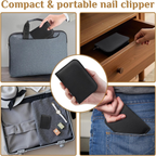 Professional Manicure Set - 26 Piece Stainless Steel Nail Care Kit with Luxury Travel Case