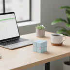 Infinity Magic Puzzle Cube - Anti Stress Relief Fidget Toy for Anxiety, ADHD, Autism | Sensory Cube Blocks for Kids & Adults