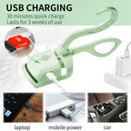Heated Eyelash Curler - Fast 5s Heat Up, USB Rechargeable Electric Lash Curler