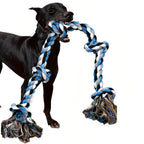 Heavy-Duty Dog Rope Toy - Nearly Indestructible Chew Toy for Medium to Large Dogs