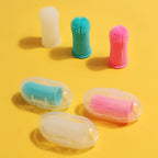 Pet Finger Toothbrush Set - Super Soft Silicone Teeth Cleaning for Dogs & Cats